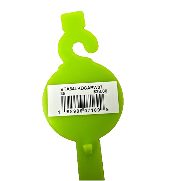 DC Shoes Men's Skate Black Bonded Leather Belt - BTAN4LKDCABW07 Size 38 New - Picture 10 of 10